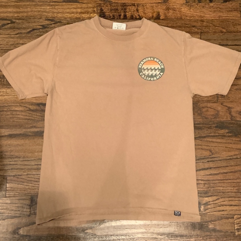 Beige Hermosa Beach tshirt